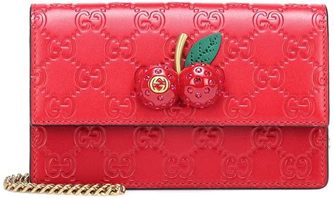 gucci signature cherry white|Gucci handbags for sale.